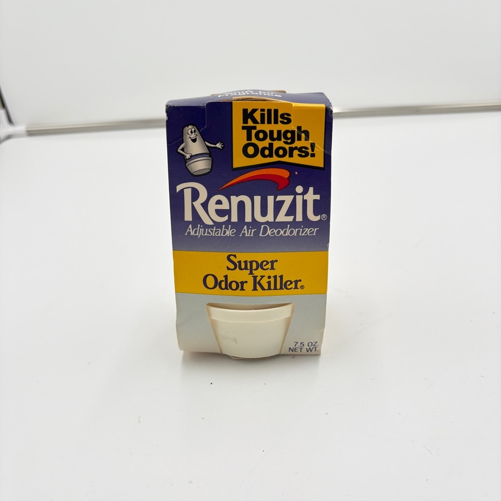 Vintage 1986 80s Renuzit Adjustable Air Deodorizer Freshener Super Odor Killer